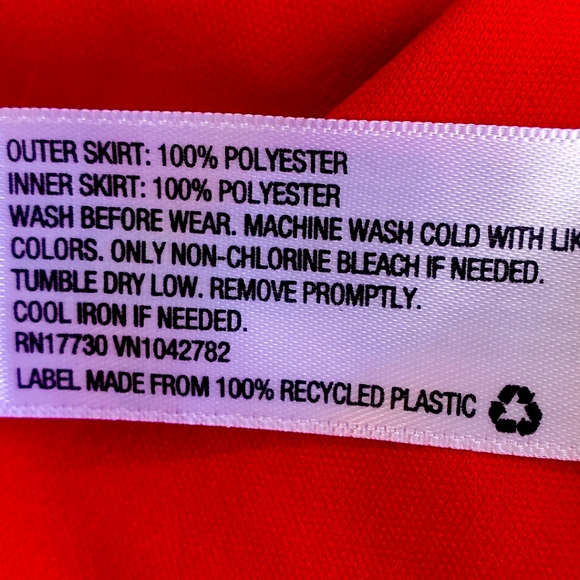 Circo Girls Red Ruffle Skirt  - Picture 5 of 5